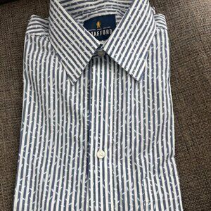 Stafford Dress Shirt Size Small 14.5/32-33